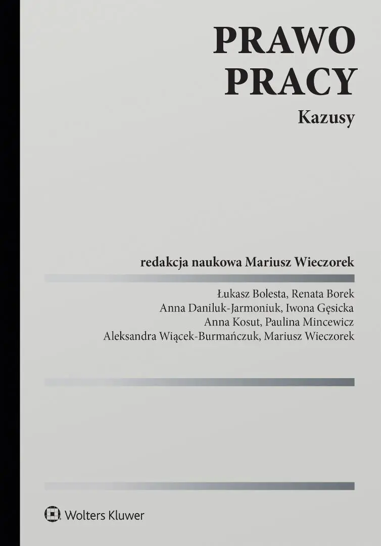 Książka - Prawo pracy. Kazusy