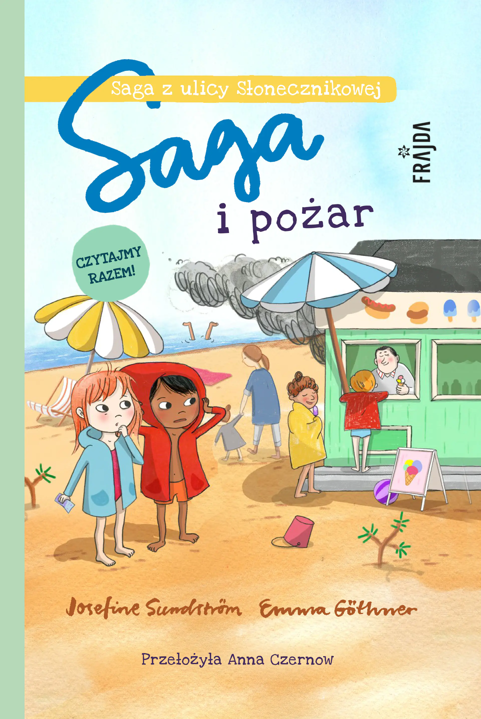 Książka - Saga i pożar
