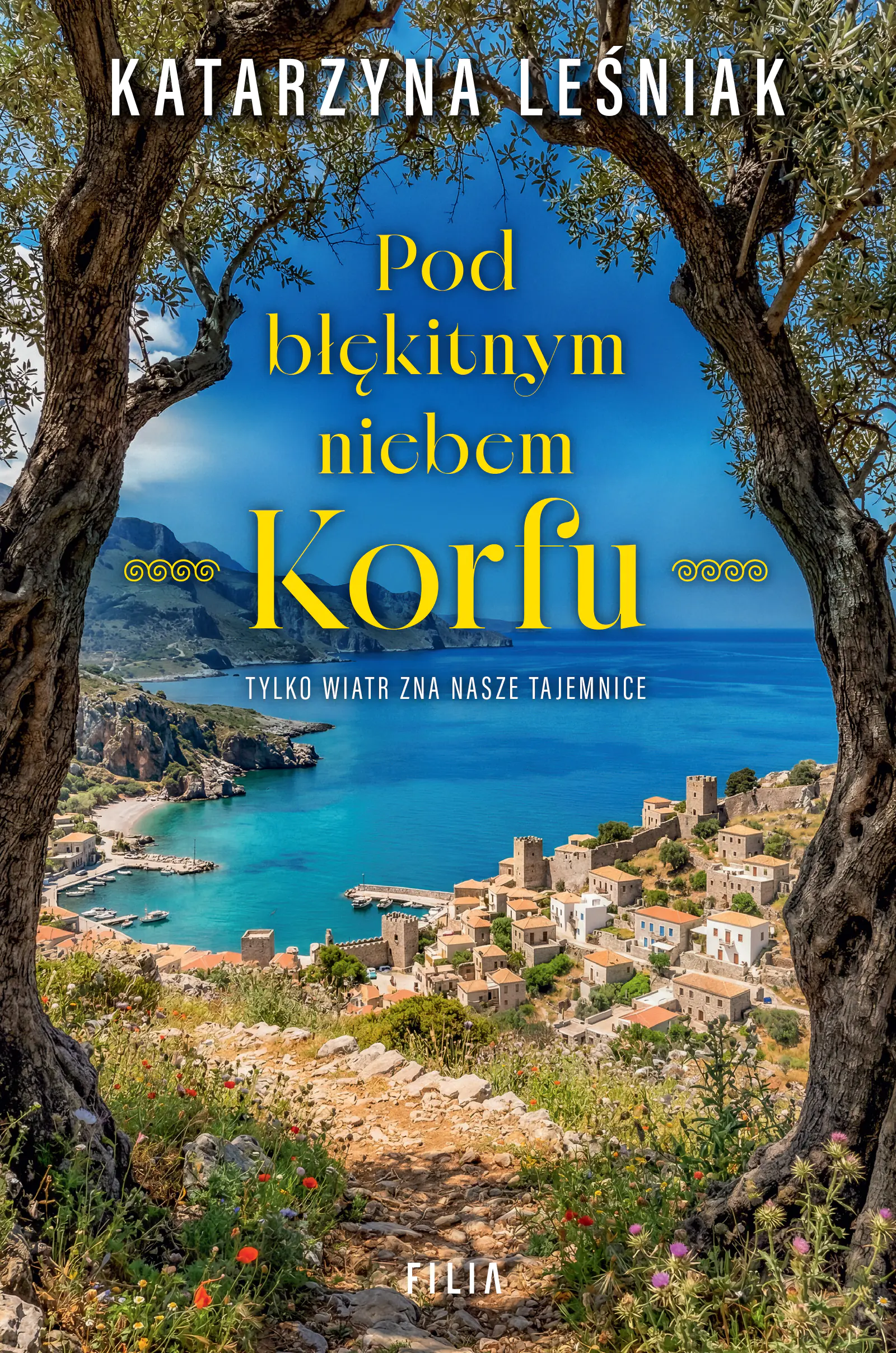 Książka - Pod błękitnym niebem Korfu