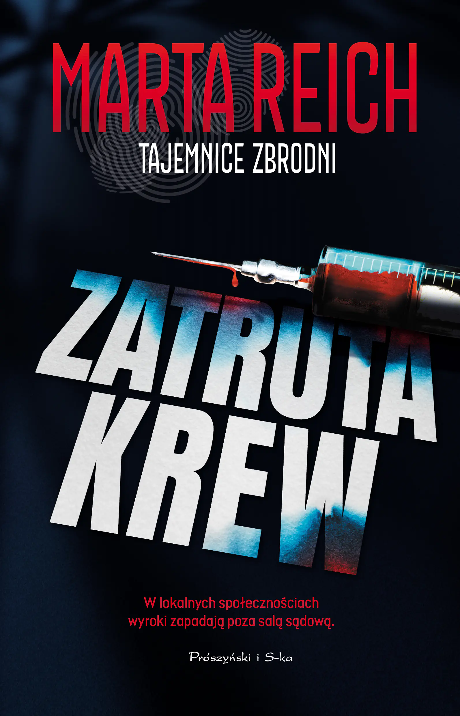 Książka - Zatruta krew. Duże Litery