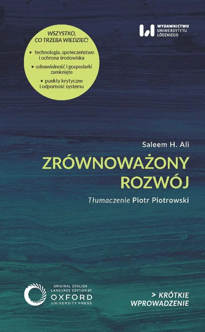 Książka - Zrównoważony rozwój