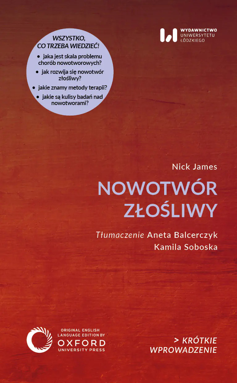 Książka - Nowotwór złośliwy