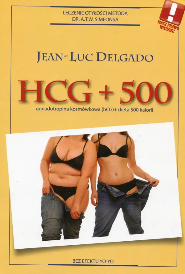 Książka - HCG + 500 Leczenie Otyłości Metodą dr. A.T.W. Simeonsa