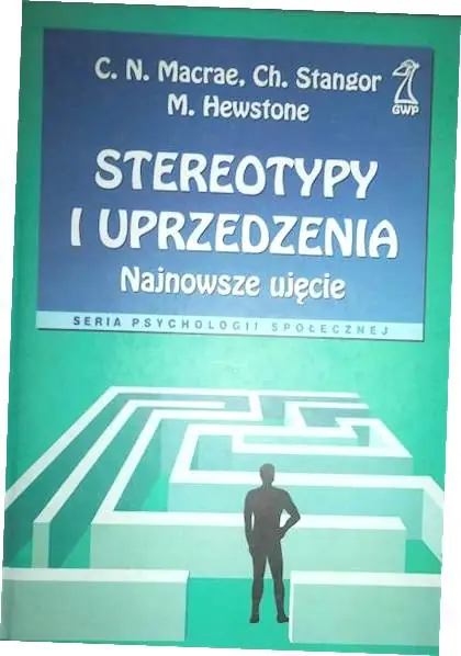 Książka - Stereotypy i uprzedzenia