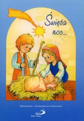Książka - Kolorowanka. Święta noc