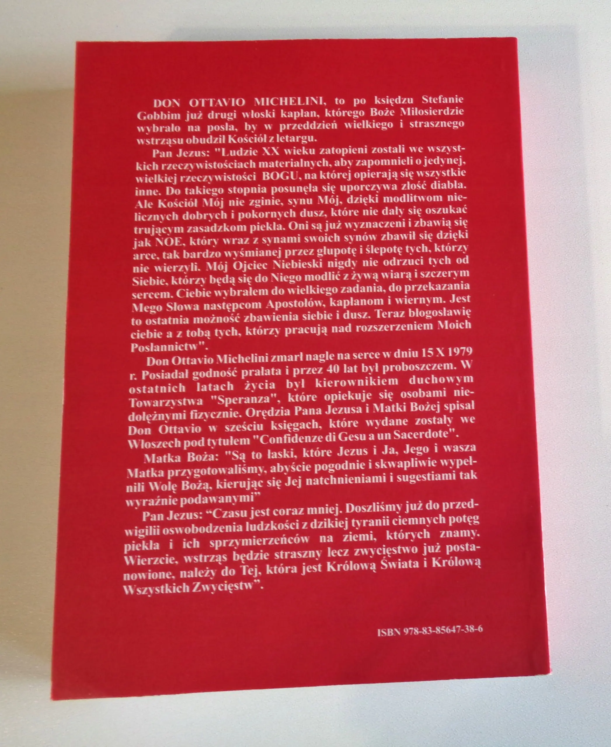 Książka - Orędzia Pana Jezusa Chrystusa do Kapłanów