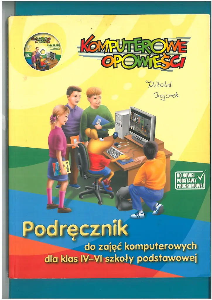 Książka - Komputerowe Opowieści 4-6 Podr z CD NPP w.2012