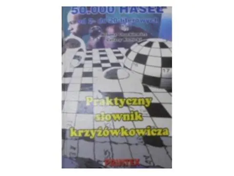 Książka - Praktyczny słownik krzyżówkowicza PRINTEX