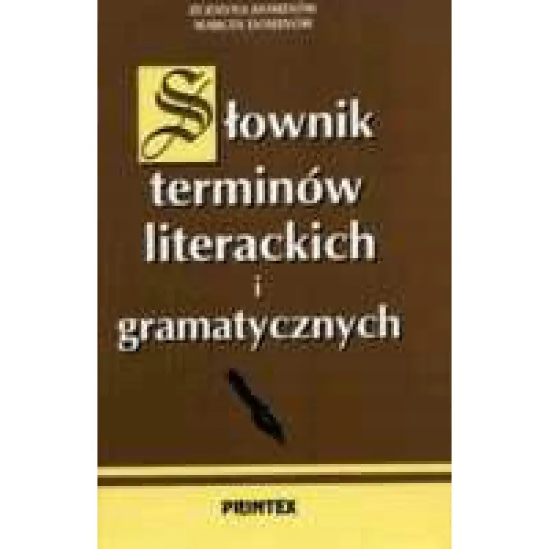Książka - Szkolny Słownik Terminów Literackich i Gramatycznych