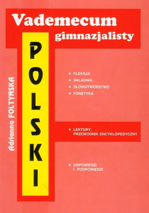Książka - Vademecum gimnazjalisty Polski