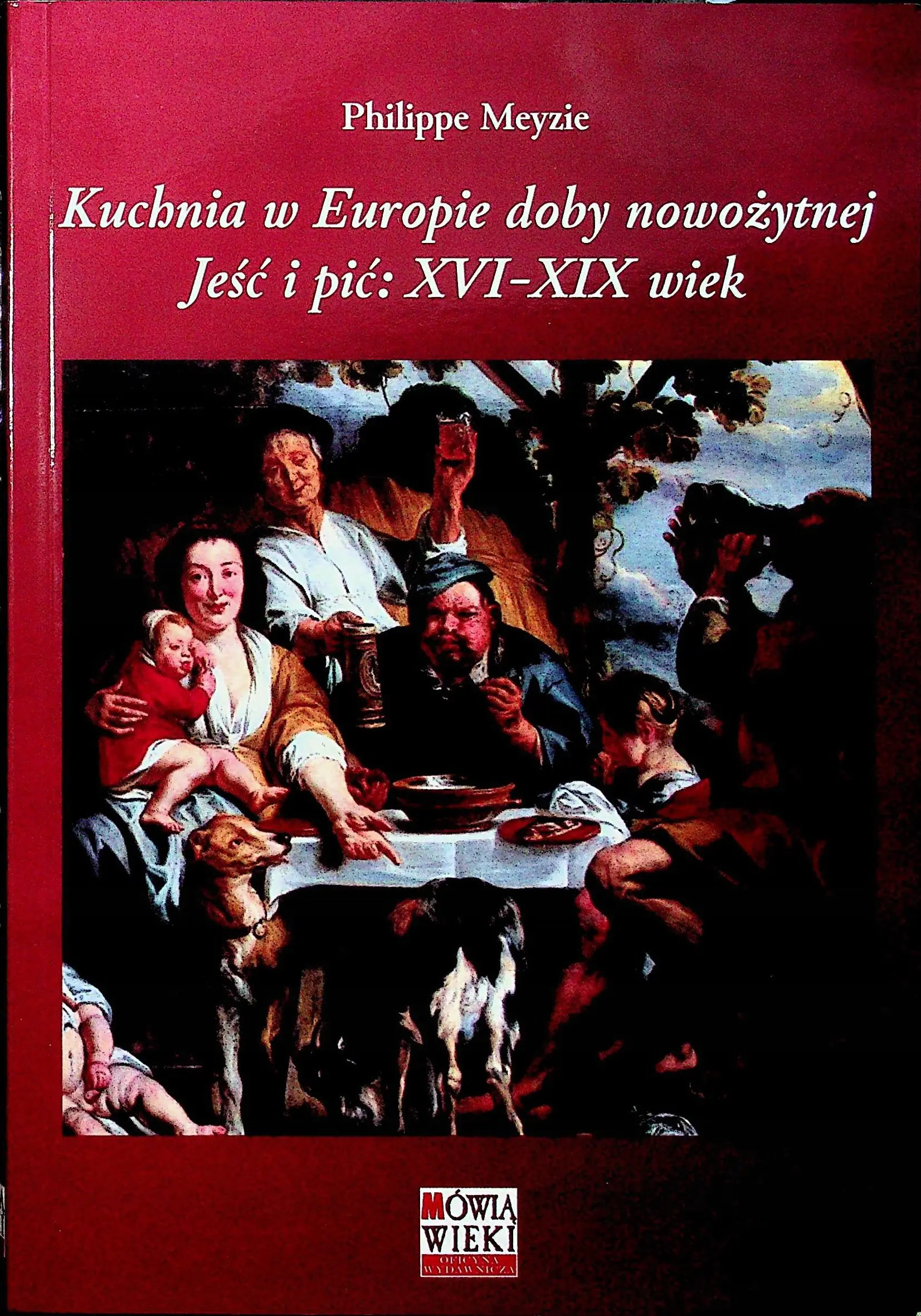 Książka - Kuchnia w Europie doby nowożytnej mk N
