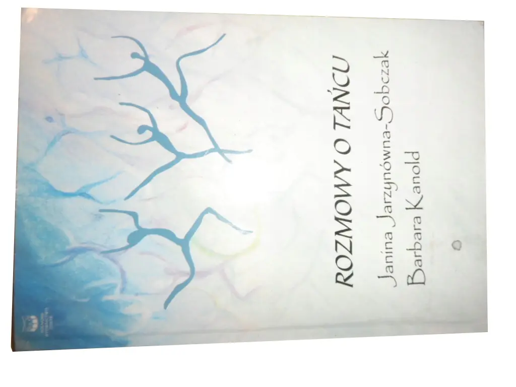 Książka - Rozmowy o tańcu