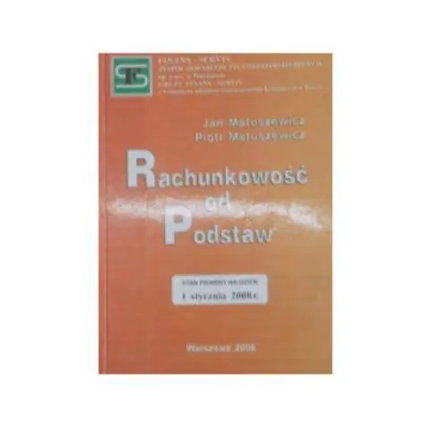Książka - Zbiór zadań podręcznik rachunkowości od...