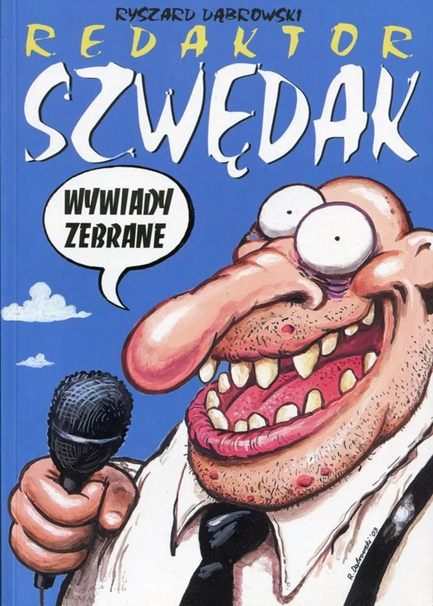 Książka - Redaktor Szwędak. Wywiady zebrane
