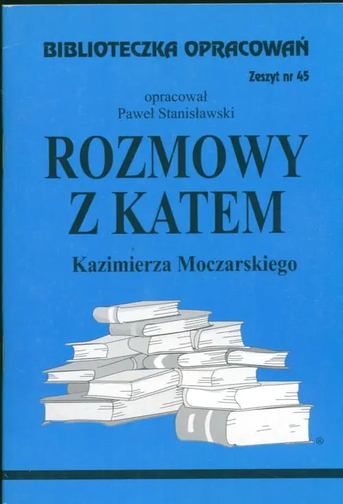 Książka - Rozmowy z katem. Biblioteczka opracowań. Zeszyt nr 45