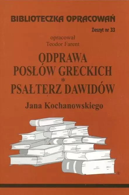 Książka - Odprawa posłów greckich Psałterz Dawidów