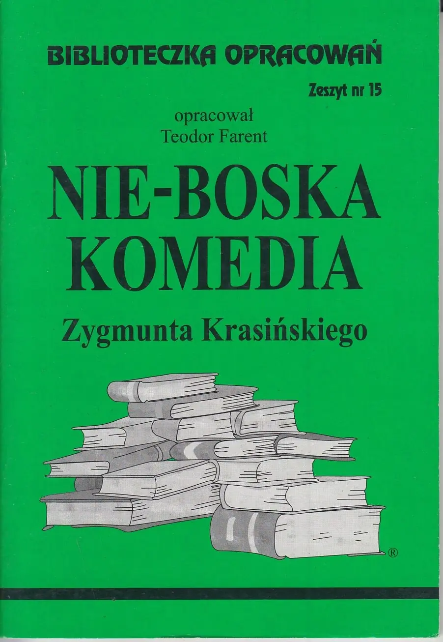 Książka - Nie-Boska komedia. Biblioteczka opracowań. Zeszyt nr 15