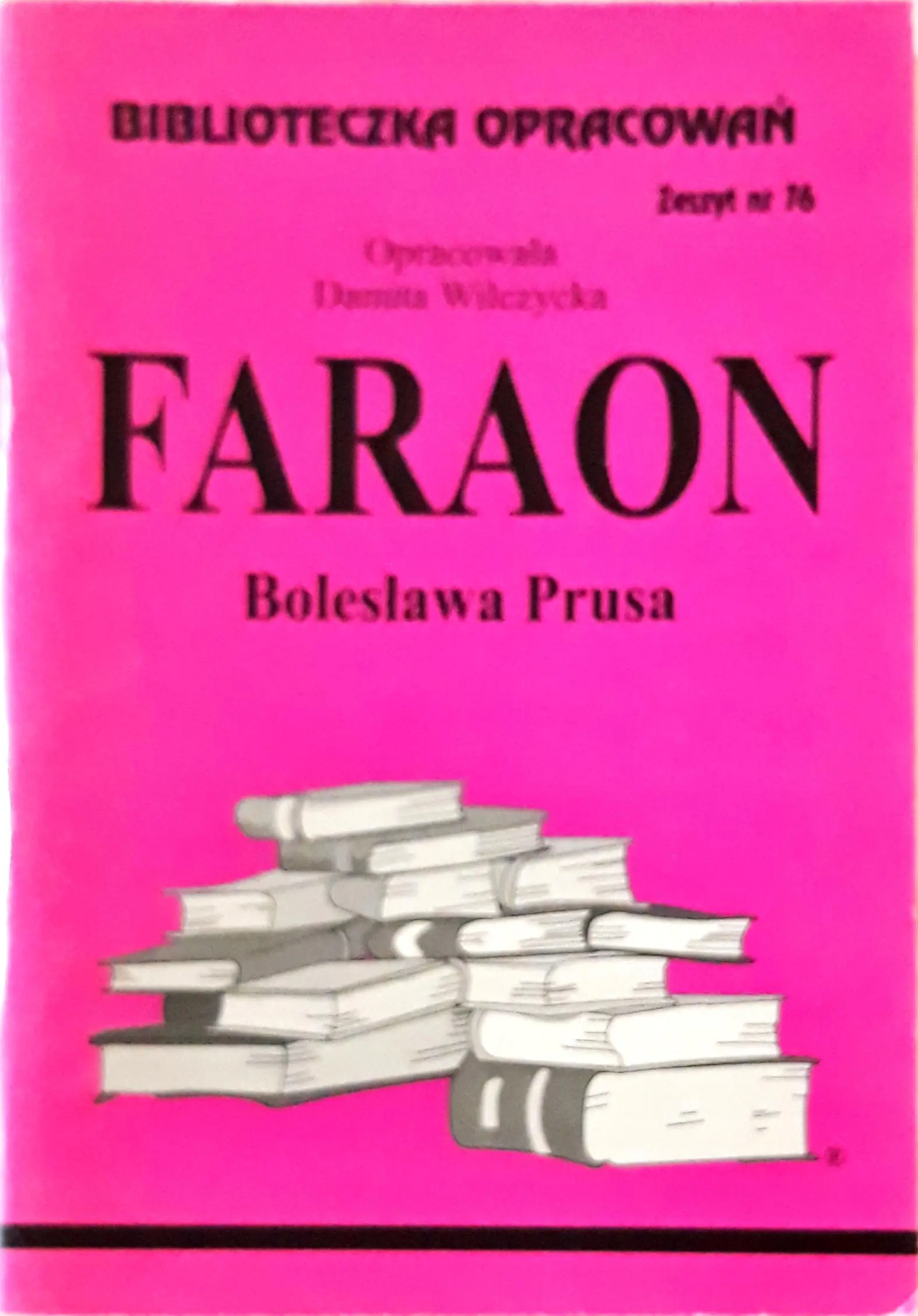 Książka - Faraon. Biblioteczka opracowań. Zeszyt nr 76