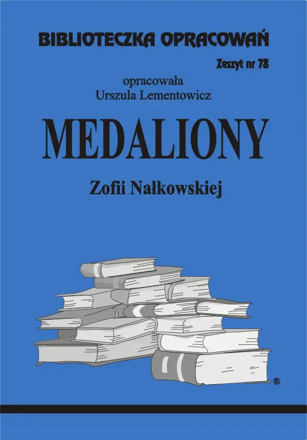 Książka - Medaliony. Biblioteczka opracowań. Zeszyt nr 78
