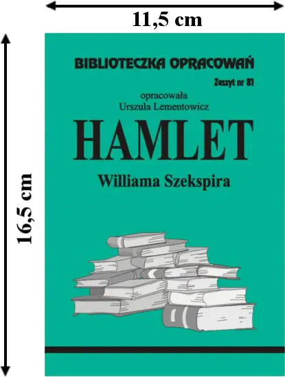 Książka - Hamlet. Biblioteczka opracowań. Zeszyt nr 81