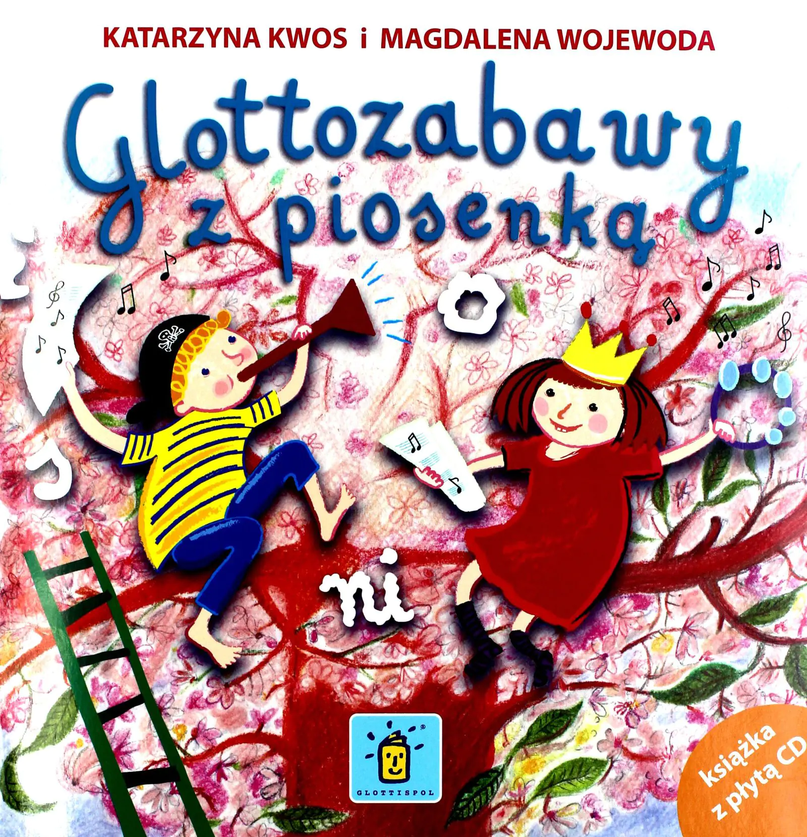 Książka - Glottozabawy z piosenką. - Magdalena Wojewoda, Katarzyna Kwos - 