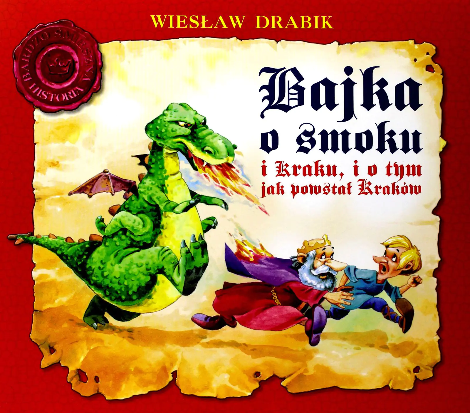Książka - Bajka o smoku i Kraku