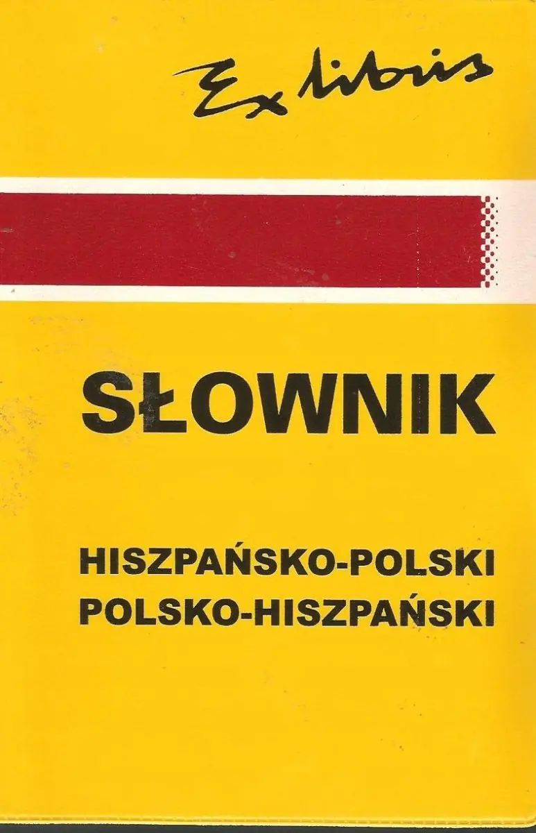 Książka - Słownik polsko-hiszpański, hiszpańsko-polski