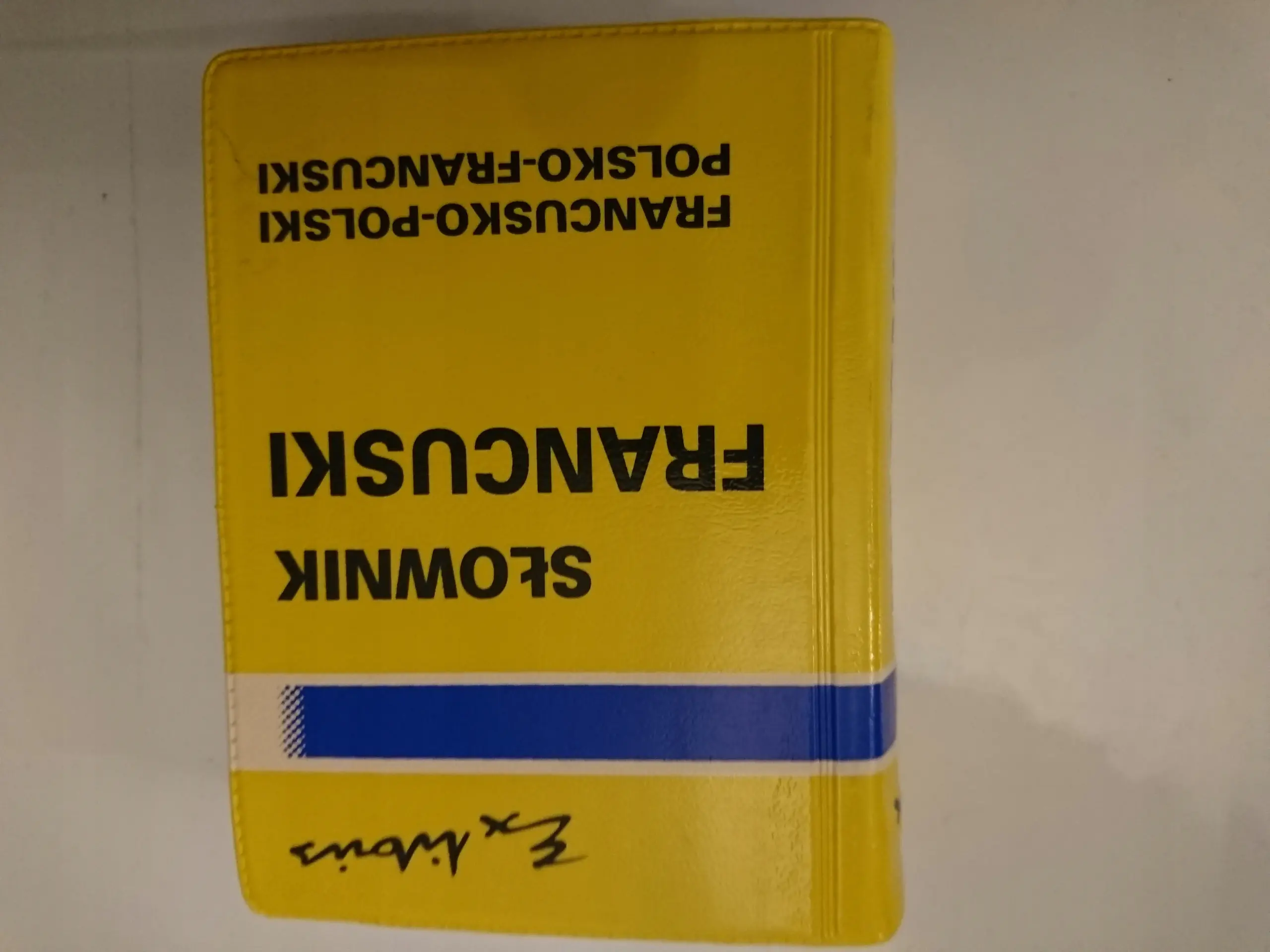 Książka - Mini słownik pol-franc-pol EXLIBRIS