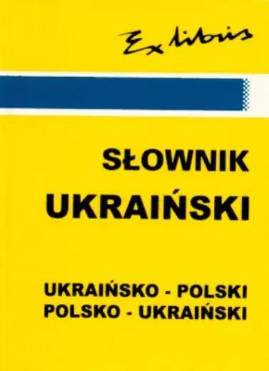 Książka - Słownik ukraiński ukraińsko-polski i polsko-ukraiński
