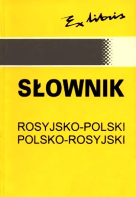 Książka - Słownik rosyjsko-polski polsko-rosyjski 