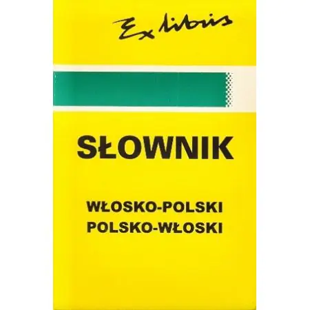 Książka - Słownik włosko-polski, polsko-włoski