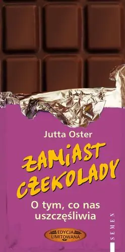 Książka - Zamiast czekolady