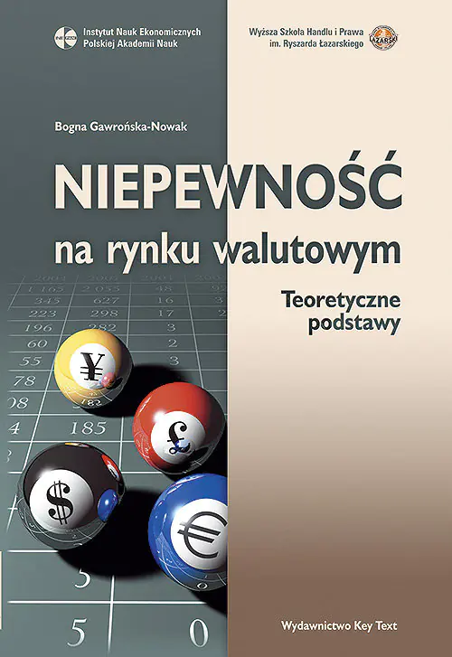 Książka - Niepewność na rynku walutowym