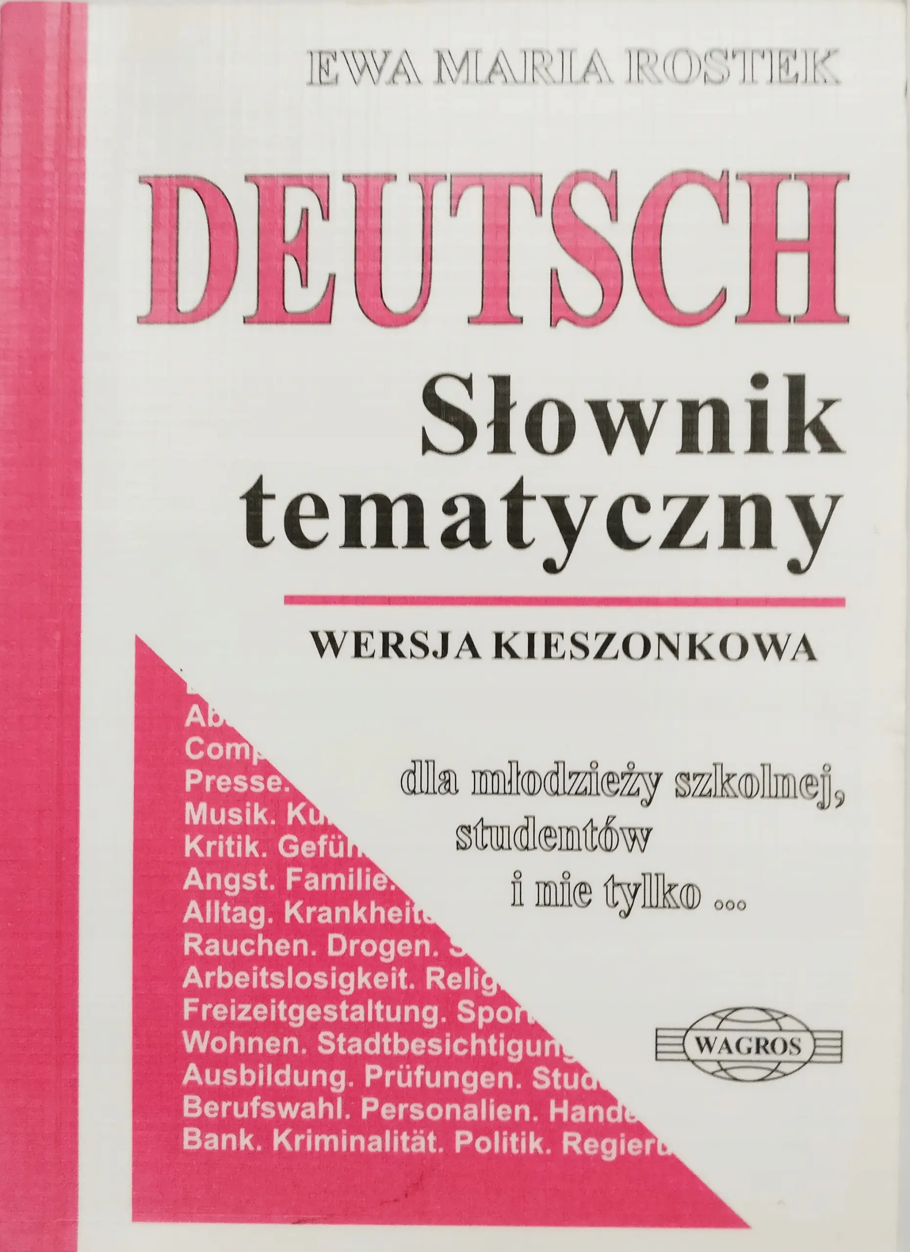 Książka - Deutsch Słownik Tematyczny