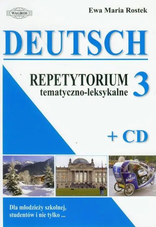 Książka - Deutsch 3 Repetytorium tematyczno-leksykalne z płytą CD