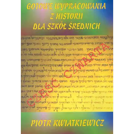 Książka - Historia IV