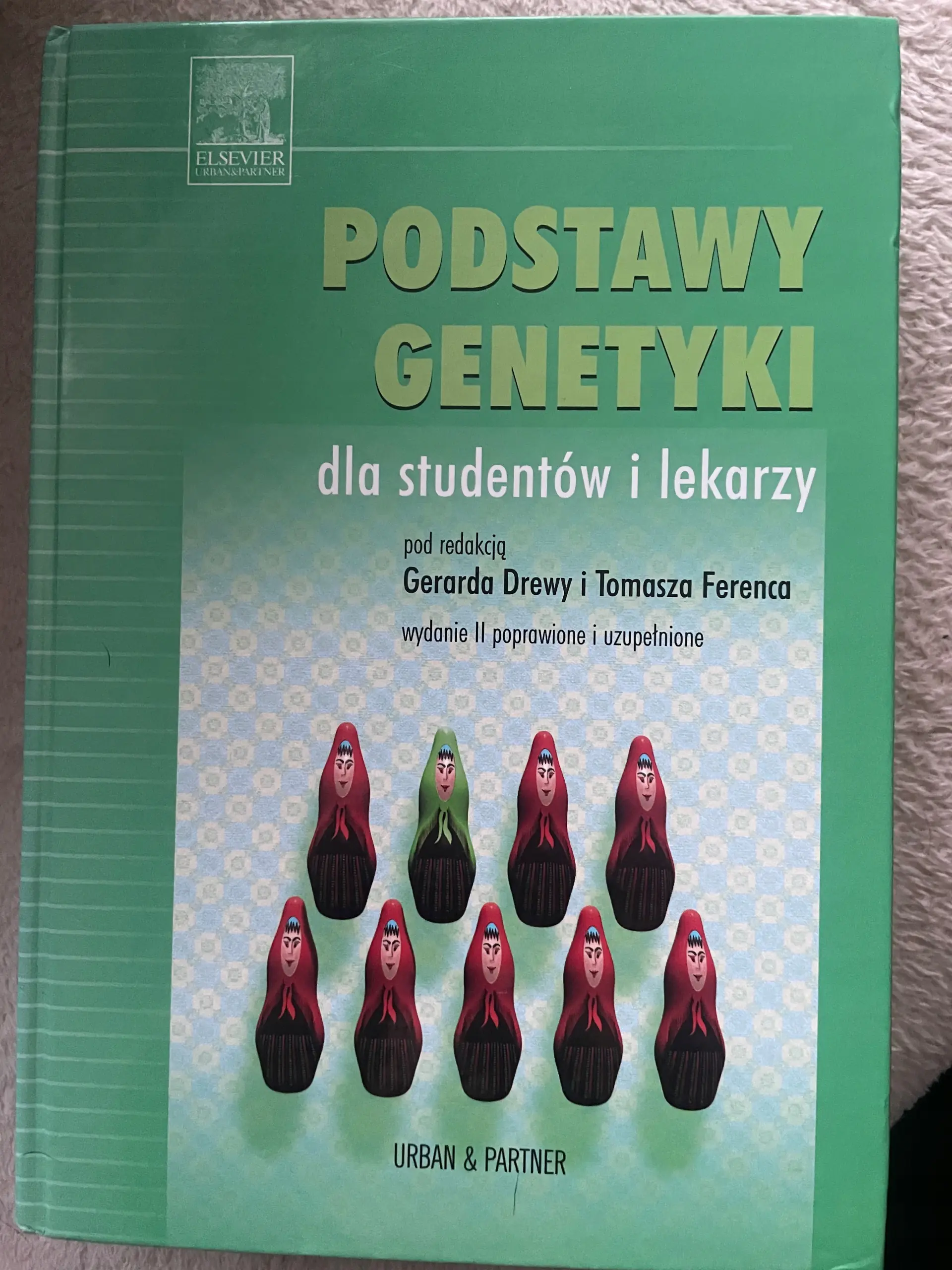 Książka - Podstawy genetyki dla studentów i lekarzy