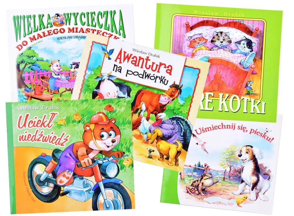 Książka - Uciekł niedźwiedź