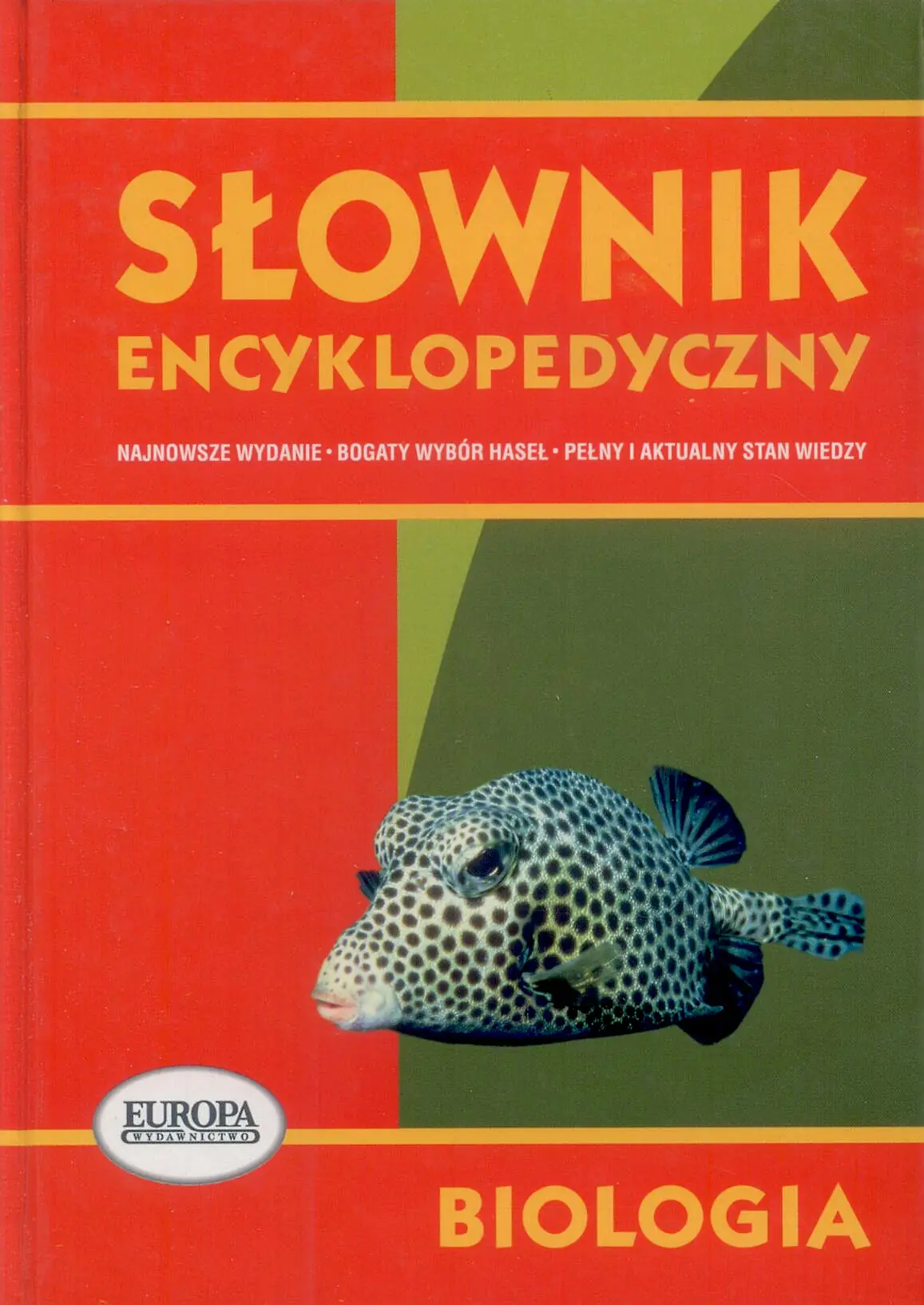 Książka - Słownik encyklopedyczny. Biologia