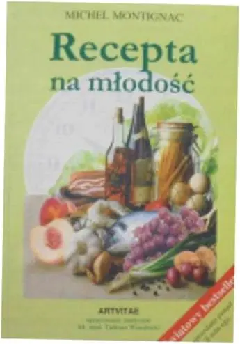 Książka - Recepta na młodość