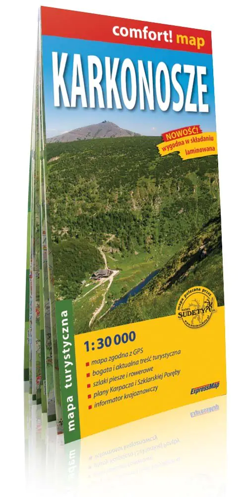 Książka - Comfort!map Karkonosze 1:30 000 mapa