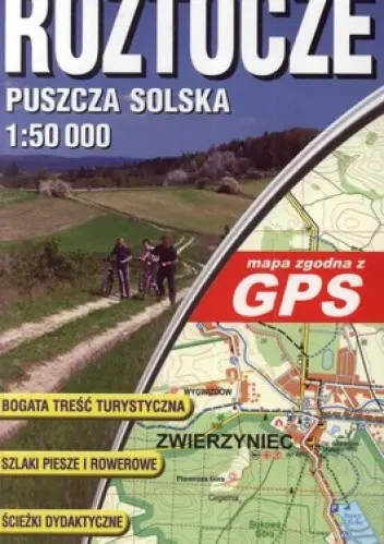 Książka - Comfort!map Roztocze Środkowe 1:50 000 mapa