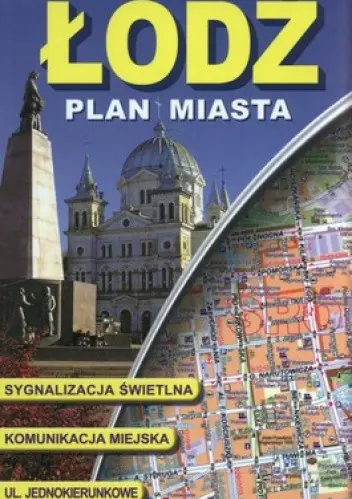 Książka - Comfort!map Łódź 1:220 000 laminat plan miasta