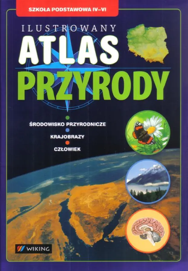 Książka - Atlas Przyroda 4-6 WIKING
