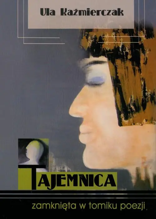 Książka - Tajemnica zamknięta w tomiku poezji