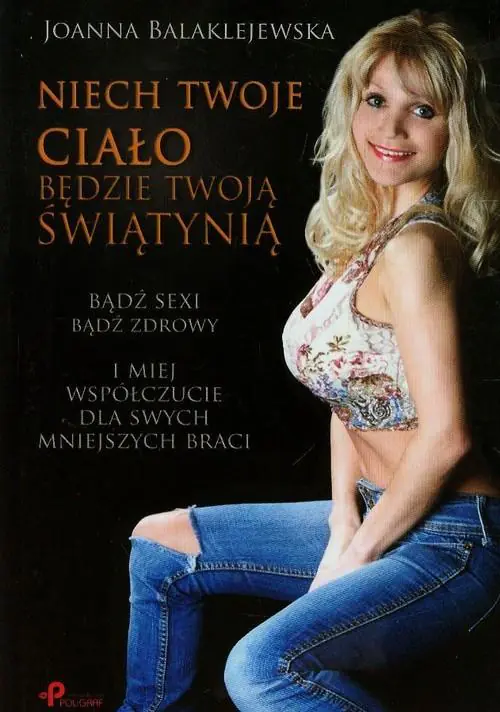Książka - Niech twoje ciało będzie twoją świątynią