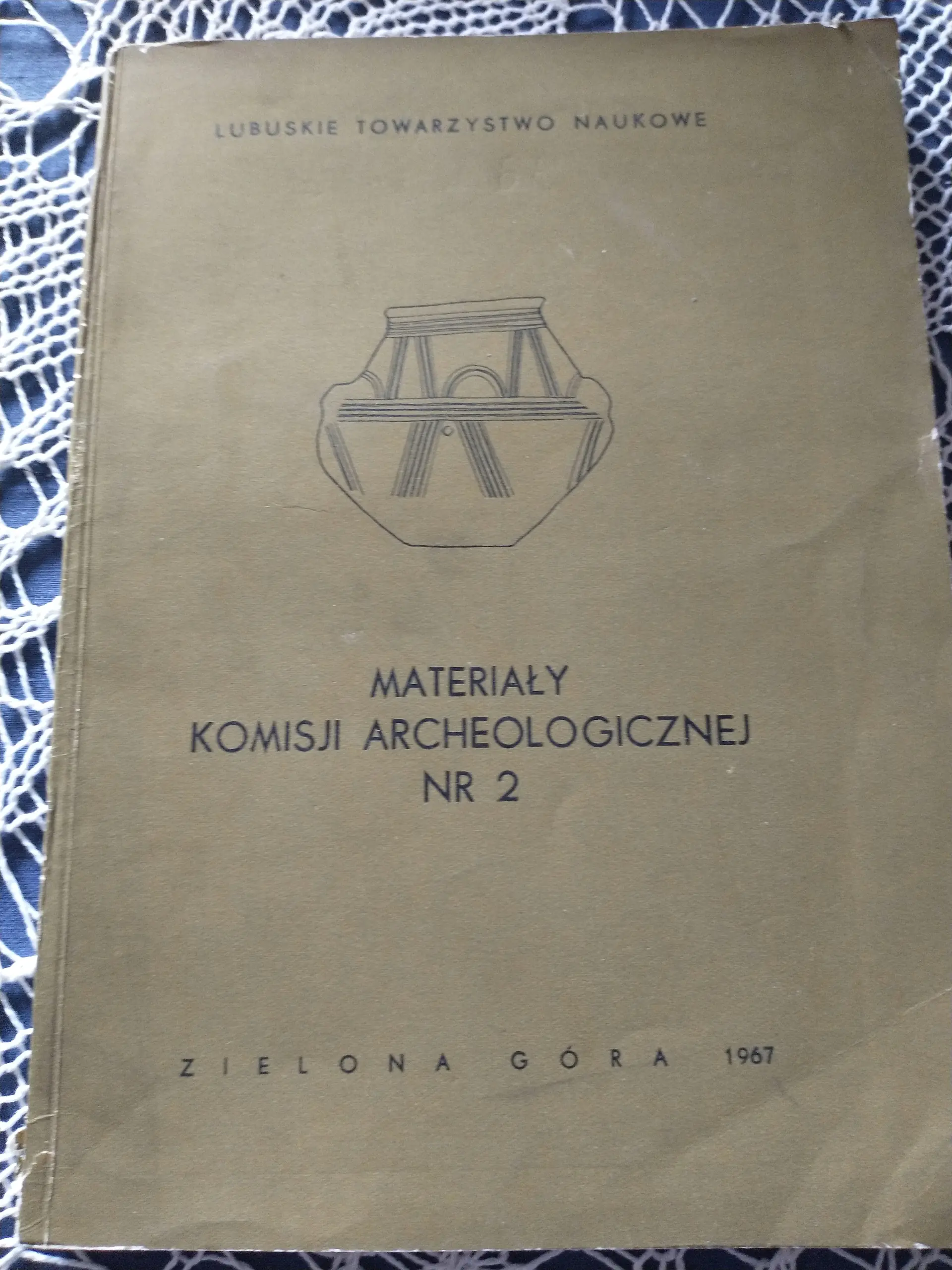 Książka - Materiały Komisji Archeologicznej nr 2 1967