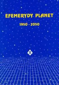 Książka - Efemerydy planet