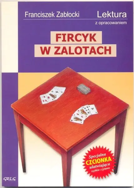 Książka - Fircyk w zalotach. Lektura z opracowaniem