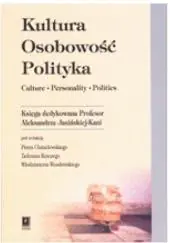 Książka - Kultura Osobowość Polityka
